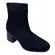 Bota de Knit Bebecê Napa Skin Soft Preto Feminina