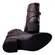 Bota Bebecê Cano Curto Napa Skin Soft Cacau Feminina