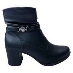 Bota Dakota Almeria Cano Curto Preto Feminina