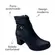 Bota Dakota Almeria Cano Curto Preto Feminina