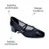 Sapato Scarpin Bebecê Tecido Tule Preto Feminino