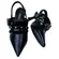 Sapato Chanel Bebecê Napa Egeu Preto Feminino