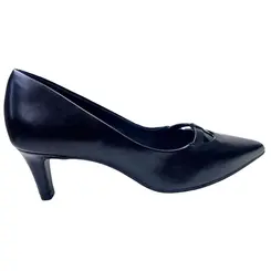 Sapato Scarpin Bebecê Napa Egeu Preto Feminino