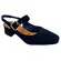 Sapato Chanel Bebecê Nobuck Palatino Preto Feminino