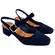 Sapato Chanel Bebecê Nobuck Palatino Preto Feminino