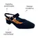 Sapato Chanel Bebecê Nobuck Palatino Preto Feminino