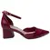 Sapato Canoinha Bebecê Verniz Smash Cherry Feminino