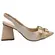 Sapato Chanel Bebecê Napa Singapura Aveia Feminino