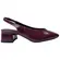 Sapato Chanel Bebecê Verniz Amarilis Vinho Feminino