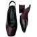 Sapato Chanel Bebecê Verniz Amarilis Vinho Feminino