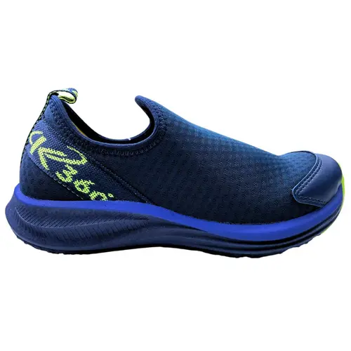 Tênis Kidy K360 Energy Respi-Tec Marinho/Amarelo Neon