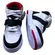 Tênis Kidy K360 Estilo Respitec Preto/Branco/Vermelho