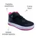 Tênis Kidy Cano Alto Happy Preto Infantil Menina