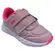 Tênis Kidy Equilibrio Nude/Pink Neon Infantil Menina