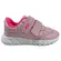 Tênis Kidy Equilibrio Nude/Pink Neon Infantil Menina