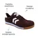 Tênis Via Marte Camurça Napa Dark Brown/Milk Feminino