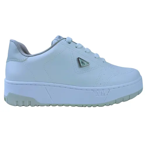 Tênis Casual Via Marte Napa Branco/Neve Feminino