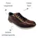 Sapatênis Pegada Stretch Terracota/Dark Brown Masculino