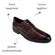 Sapato Pegada Social Anilina Pinhão Masculino
