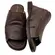 Chinelo Italianinho Couro Napa Café Masculino