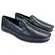 Sapatilha/Drive Pegada Mocassim Anilina Preto Masculino