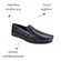 Sapatilha/Drive Pegada Mocassim Anilina Preto Masculino