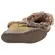 Bota Rasteira Mooncity Cano Curto Com Pelo Bege Feminina