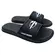 Chinelo Mormaii Quiver Pro Gaspea Adulto Preto/Branco Masculino