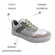 Tênis Via Marte Casual Nobuck Bege/Branco/Marfim Feminino