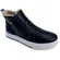 Bota Via Marte Napa Com Pelo Himalaia Preto/Arenito Feminina