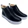 Bota Via Marte Napa Com Pelo Himalaia Preto/Arenito Feminina