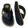 Chinelo Cartago Lyon IV Dedo Preto/Castor Adulto Masculino