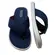 Chinelo Cartago Veneto II Dedo Cinza/Azul/Bordo Adulto Masculino