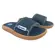 Chinelo Rider Pump II Slide Bege/Azul/Branco Adulto Masculino
