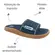 Chinelo Rider Pump II Slide Bege/Azul/Branco Adulto Masculino