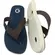 Chinelo Cartago Aspen Dedo Bege/Marrom/Azul Adulto Masculino
