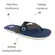 Chinelo Cartago Aspen Dedo Bege/Marrom/Azul Adulto Masculino