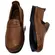 Sapato Mocassim Comparini Floater Couro Taupe Masculino