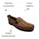 Sapato Mocassim Comparini Floater Couro Taupe Masculino