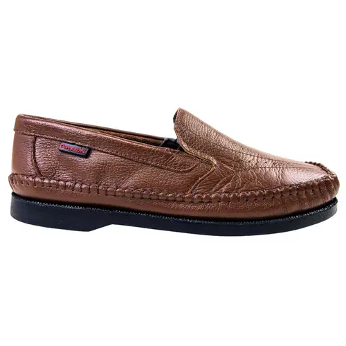 Sapato Mocassim Comparini Floater Couro Telha Masculino