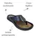 Chinelo Pegada Anilina Cravo Masculino