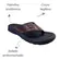 Chinelo Pegada Anilina Pinhão Masculino
