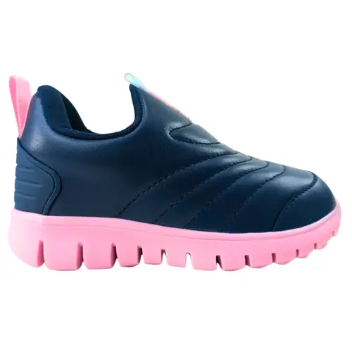 Tênis Novopé Sintético Infantil Marinho/Rosa BB Menina