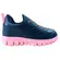 Tênis Novopé Sintético Infantil Marinho/Rosa BB Menina