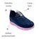 Tênis Novopé Sintético Infantil Marinho/Rosa BB Menina