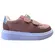 Tênis Novopé Sintético Infantil C/Velcro Flamingo/Prata Menina