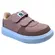 Tênis Novopé Sintético Infantil C/Velcro Flamingo/Prata Menina