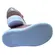 Tênis Novopé Sintético Infantil C/Velcro Flamingo/Prata Menina