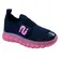 Tênis Novopé Têxtil Infantil Marinho/Rosa BB Transl Menina