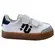 Tênis Novopé Sintético Infantil Branco/Cromo/Preto Menino